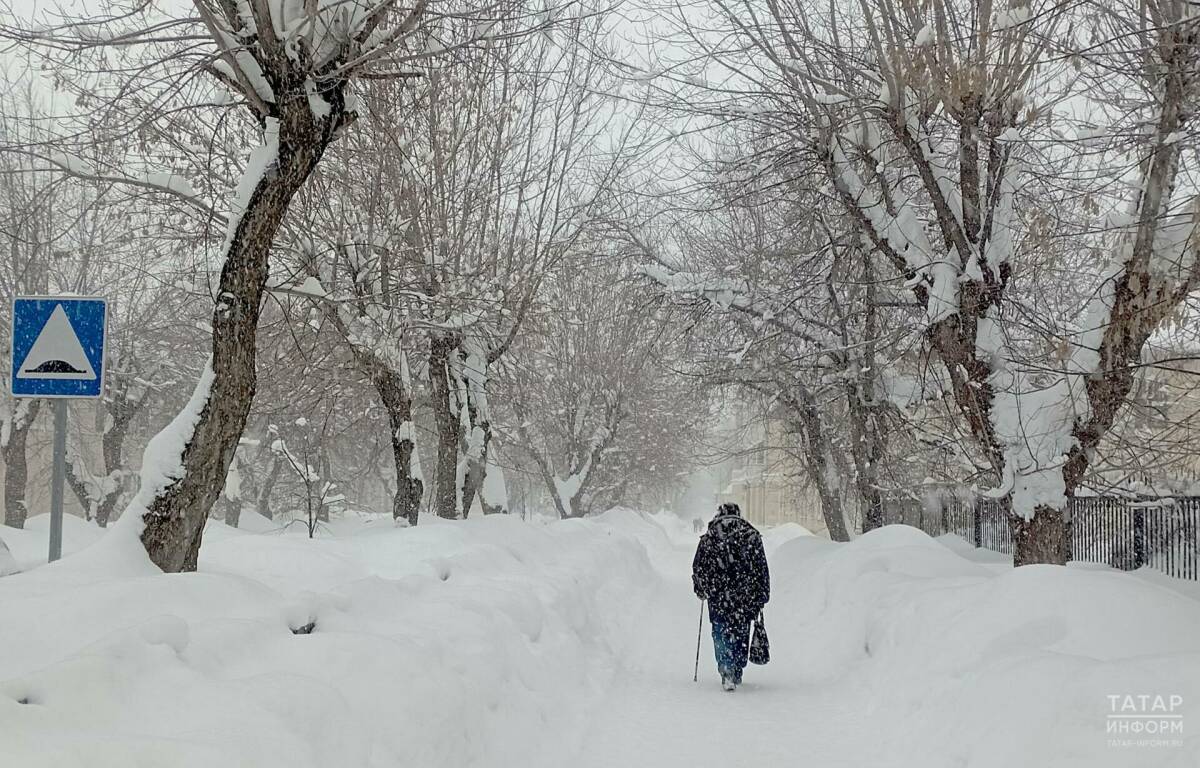 В Татарстане прекратятся метели и немного повысится температурный фон