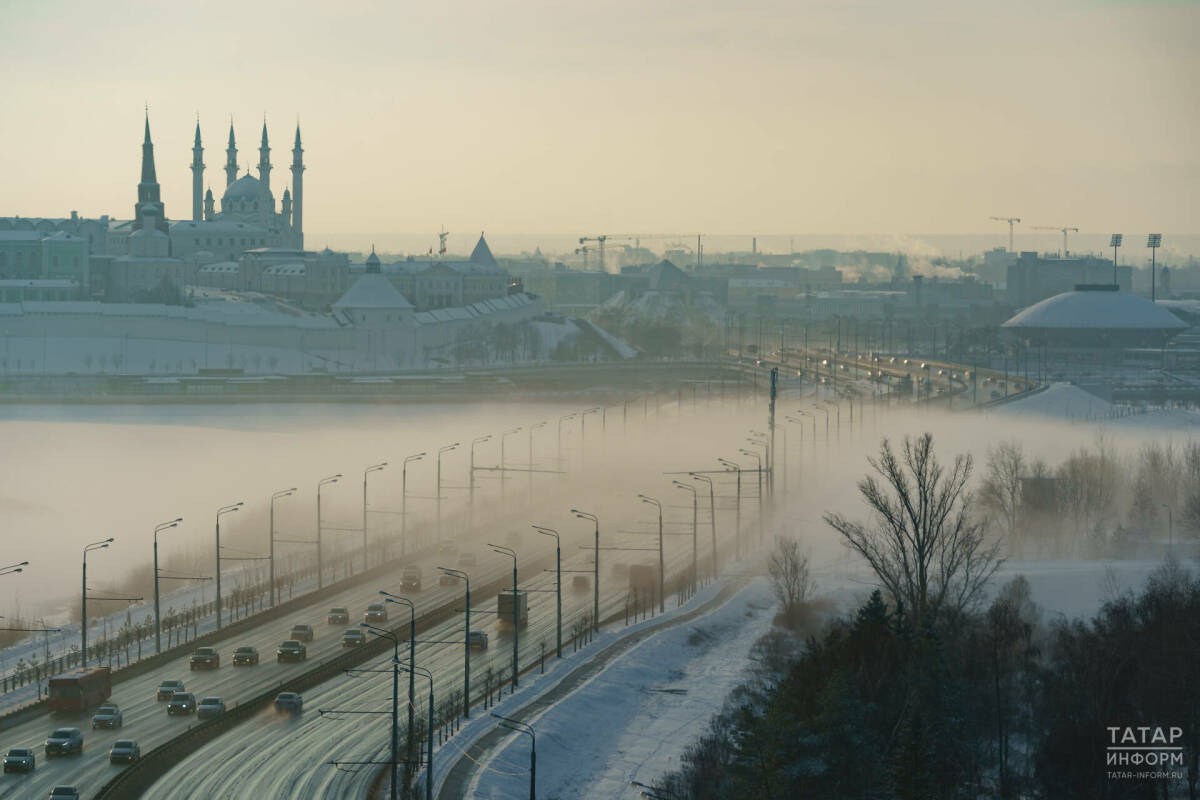 Жителей Татарстана предупредили о надвигающемся тумане