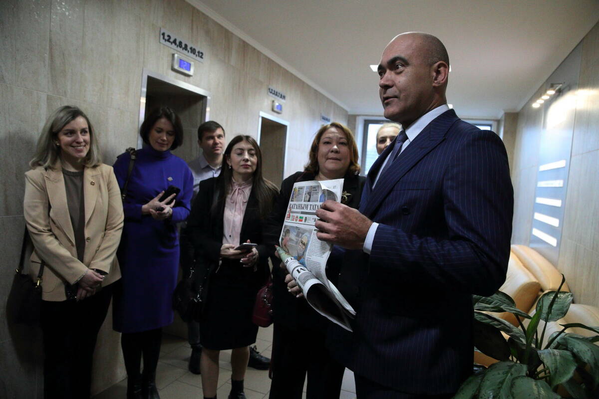 Сотрудники пресс-служб парламентов ПФО побывали на экскурсии в «Татмедиа»