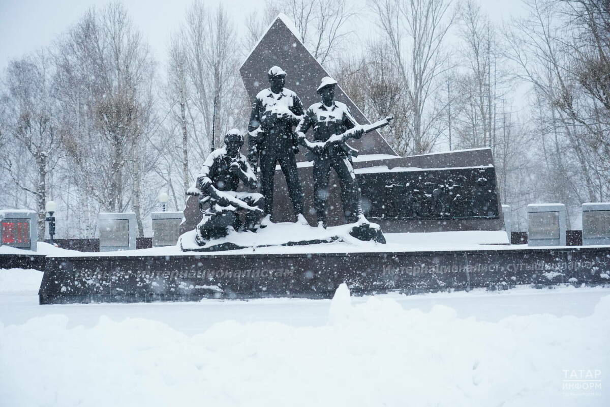 31 декабря в Татарстане будет от -3 до -8, а также гололедица