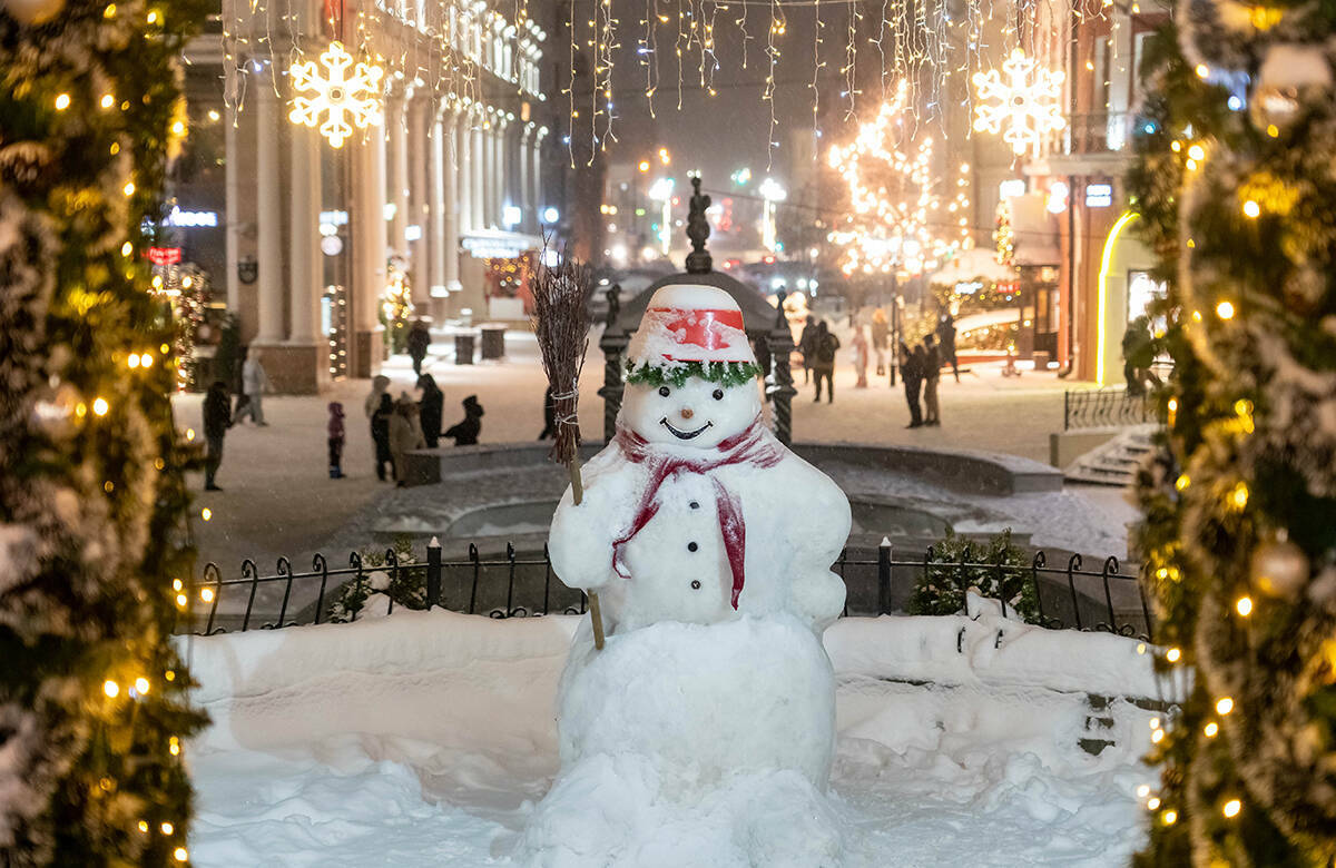 С наступающим! – Казань в новогоднем убранстве