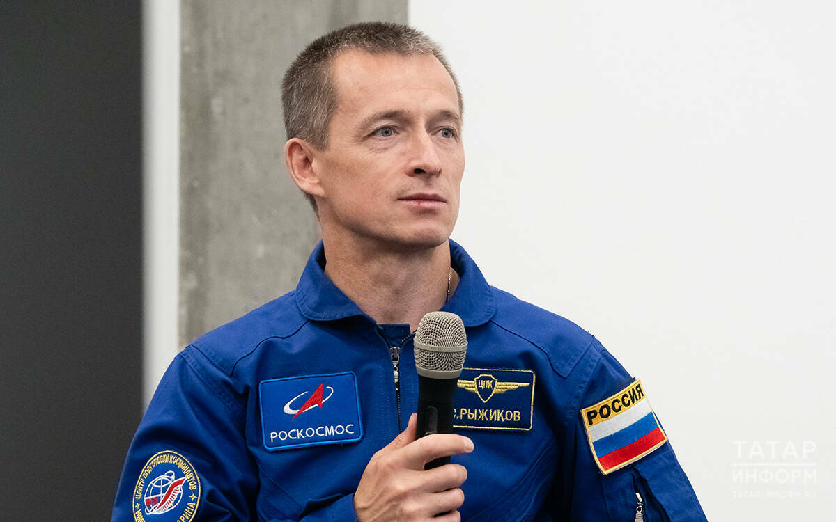 Космонавт из Татарстана Сергей Рыжиков вернулся на Землю