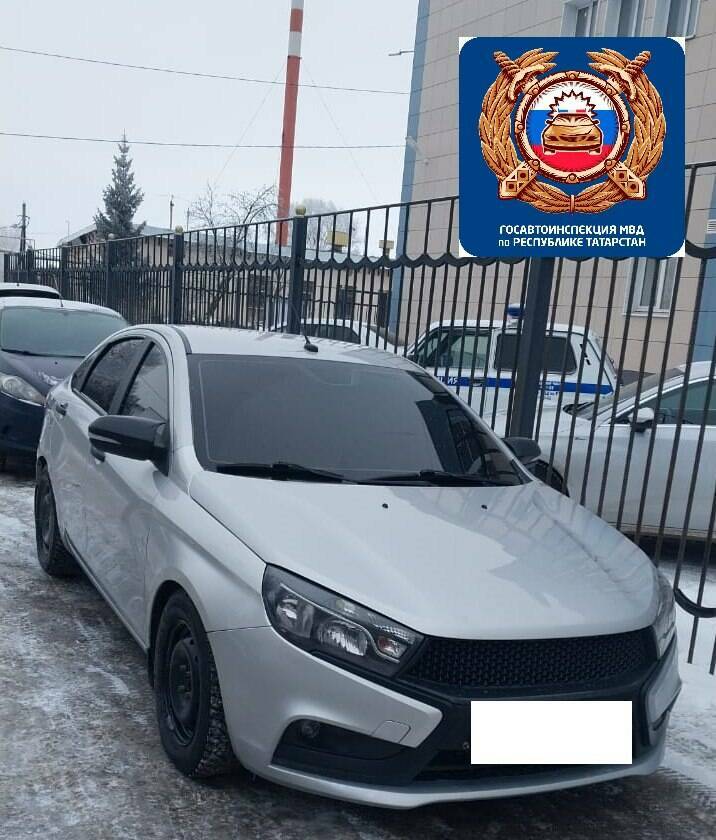 Семь суток ареста получил любитель тонировать авто из Зеленодольска