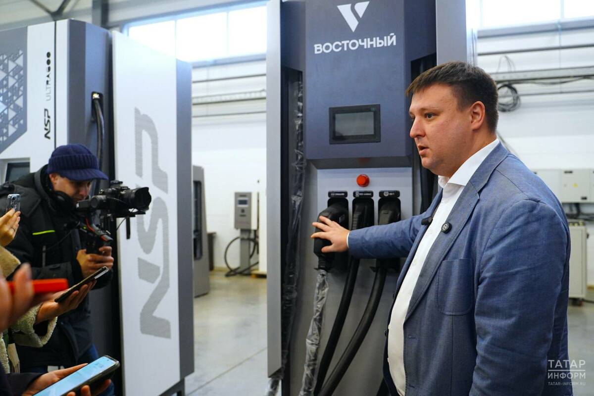В 2025 году Татарстан увеличит сеть зарядных станций для электромобилей