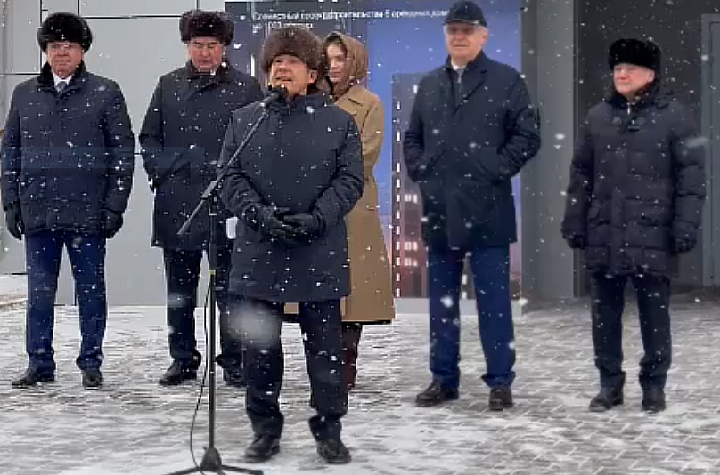 «Чтобы было больше детей»: Минниханов принял участие в открытии жилого комплекса в Челнах