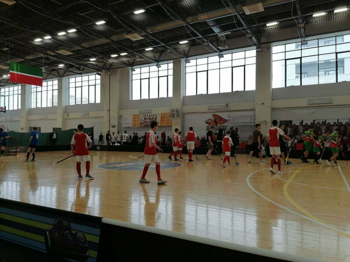 В Казани стартовал Открытый кубок по юнифайд-флорболу