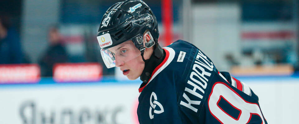 Нападающий «Нефтехимика» Хоружев – в списке лучших игроков недели КХЛ