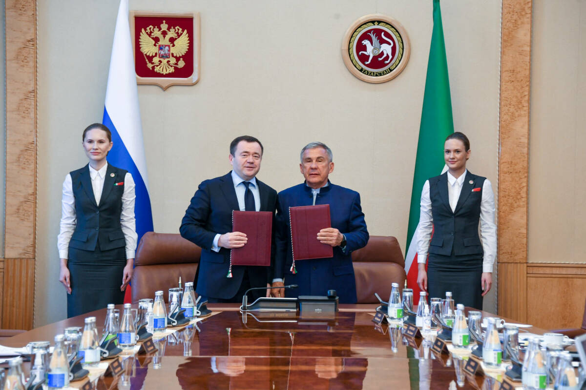 Раис Татарстана и председатель ПСБ подписали соглашение о сотрудничестве