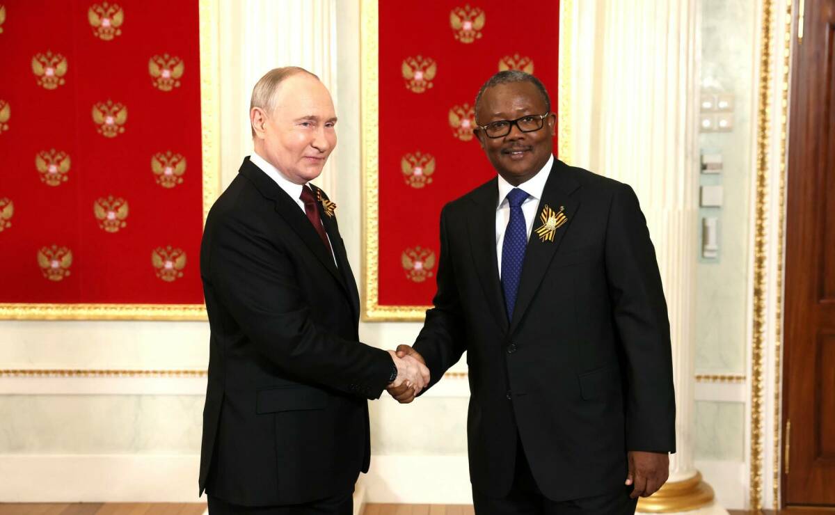 Президент Гвинеи-Бисау – Президенту РФ: «Спасибо, брат, дорогой Путин»