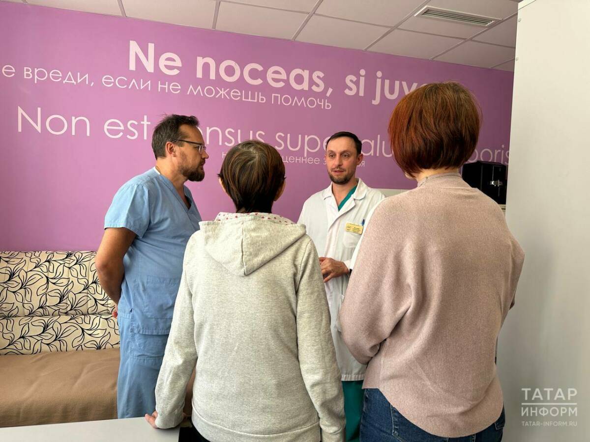 Часть печени от дочери к матери пересадили врачи РКБ Татарстана