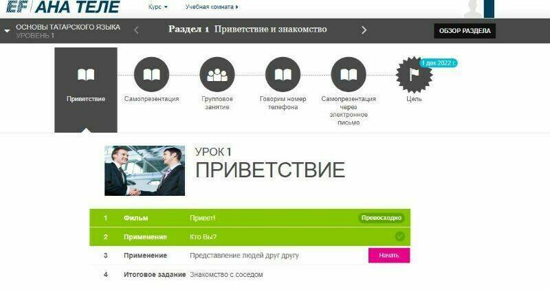 Онлайн-школа обучения татарскому языку «Ана теле» возобновит работу в 2025 году