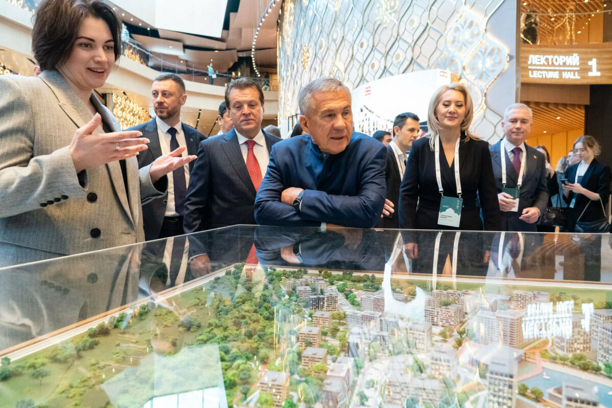 Минниханову на «Казаныше» представили новые девелоперские проекты Казани