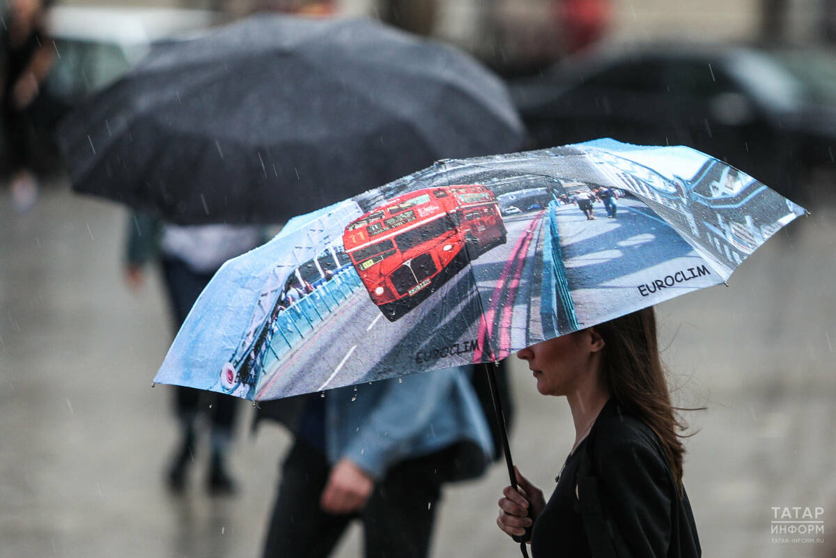 В субботу в Татарстане ожидается дождь
