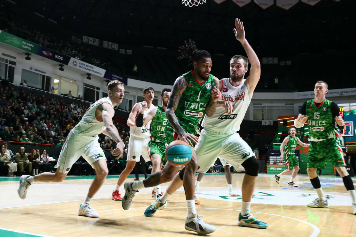 УНИКС сыграет с «Уралмашем» в Екатеринбурге в рамках Единой лиги ВТБ