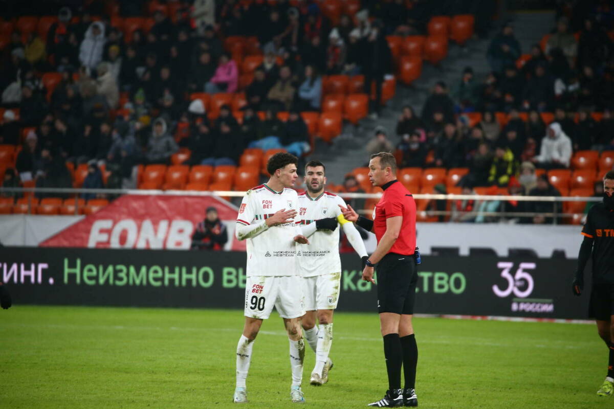 ЭСК объяснила, почему судьи не назначили пенальти «Уралу» в матче с «Рубином»