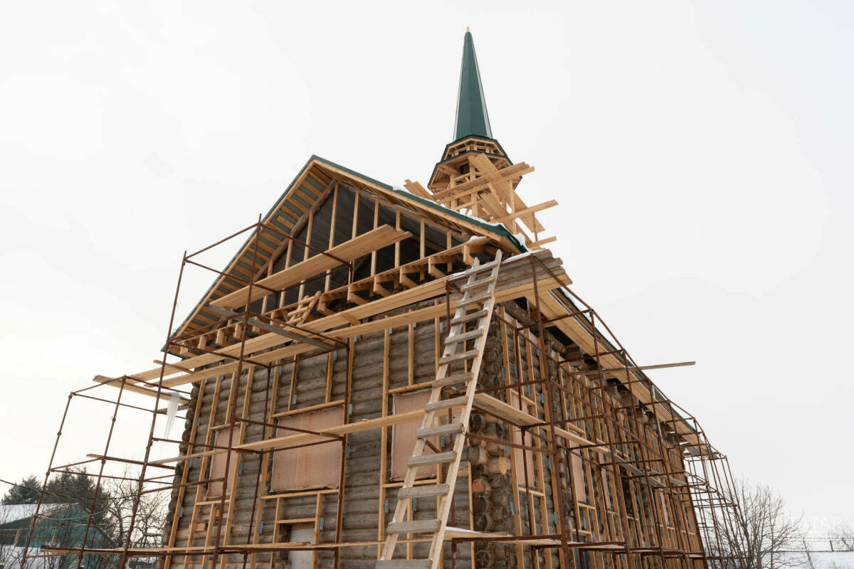 Комитет по охране культурного наследия показал как идет реконструкция мечети Айбаш