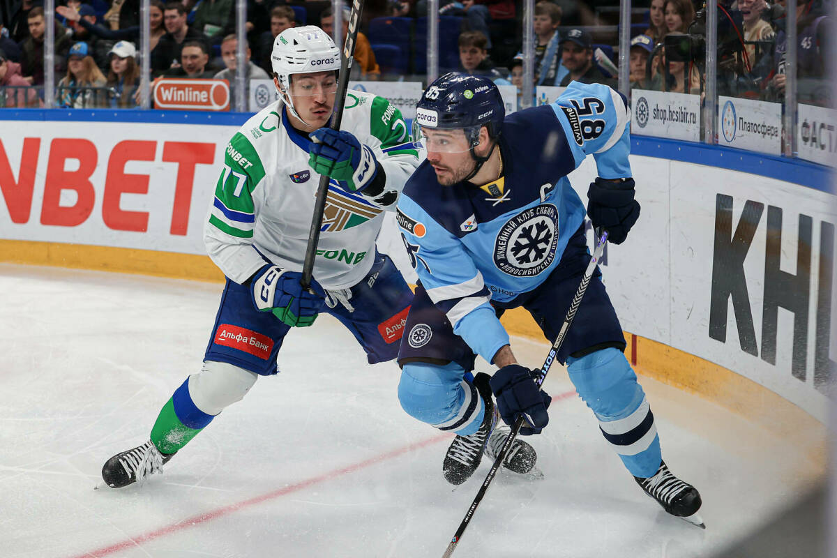 «Салават» сыграет с «Сибирью» в третьем матче серии плей-офф