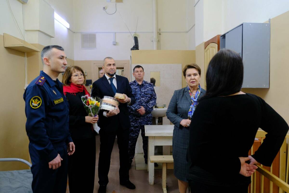 Осужденных женщин в Татарстане поздравили с наступающим 8 Марта