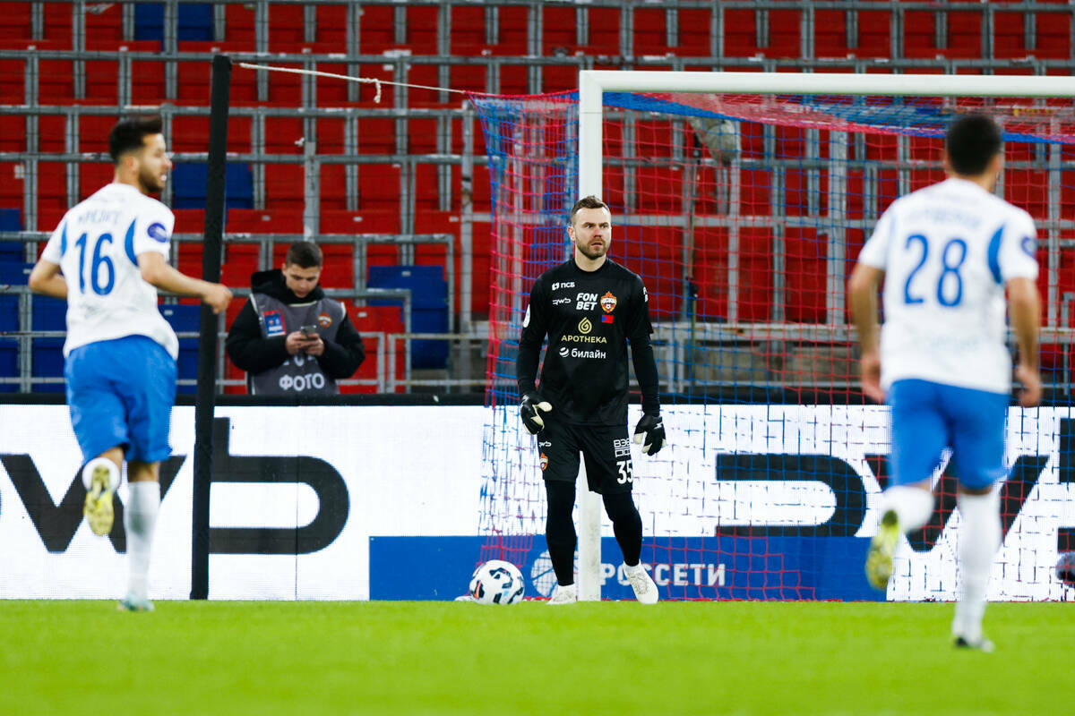 Игрок месяца РПЛ Акинфеев признан лучшим футболистом ЦСКА в марте