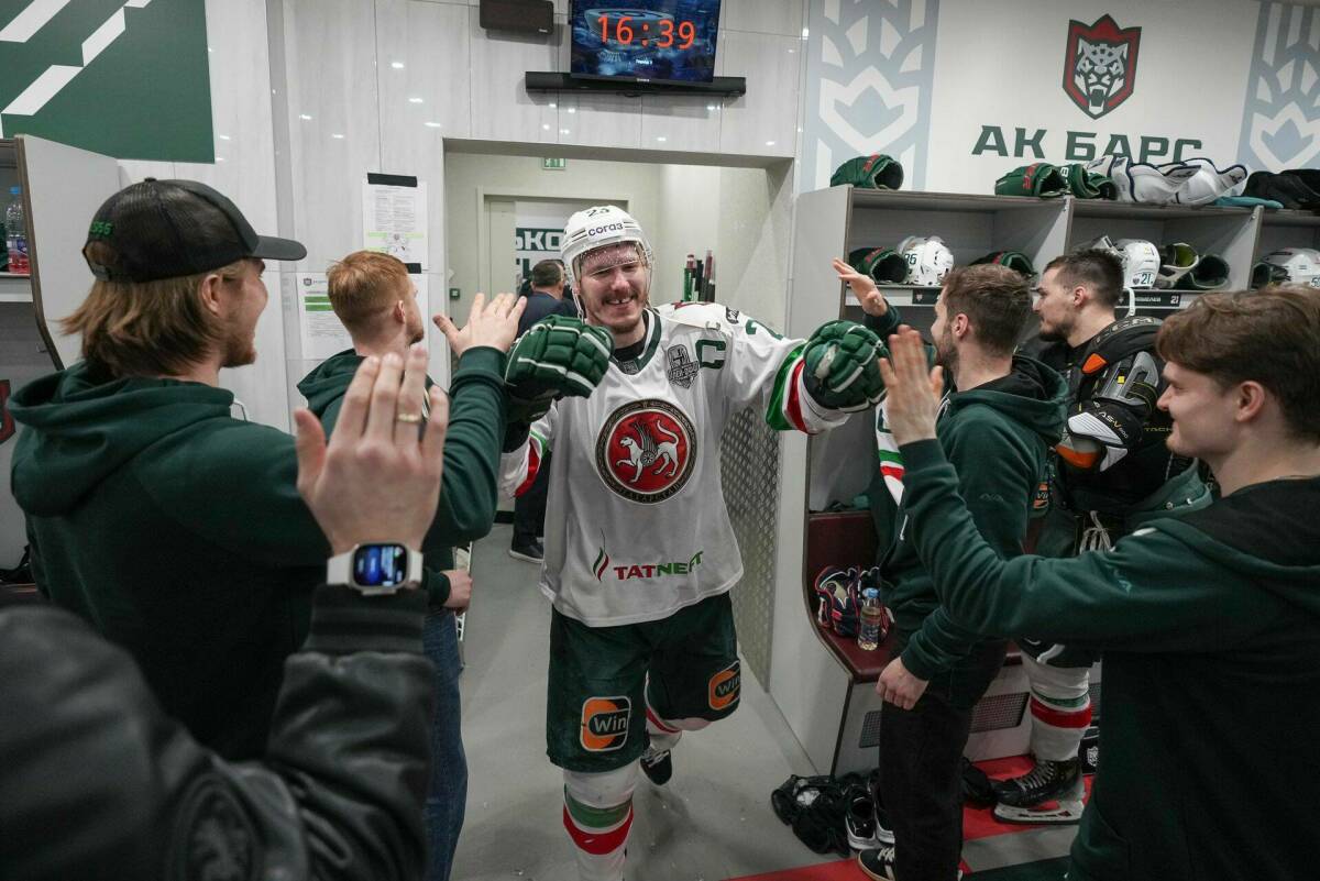 Капитан «Ак Барса» Яшкин рассказал о подготовке казанцев к серии с «Динамо» в 1/4 КХЛ