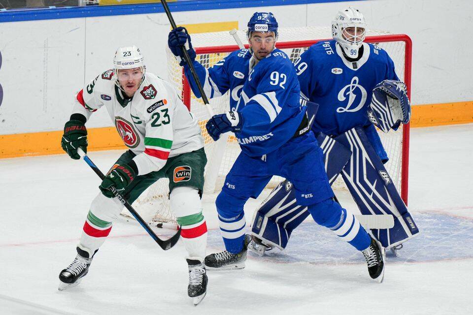 «Ак Барс» сегодня сыграет с «Динамо» в первом матче серии второго раунда