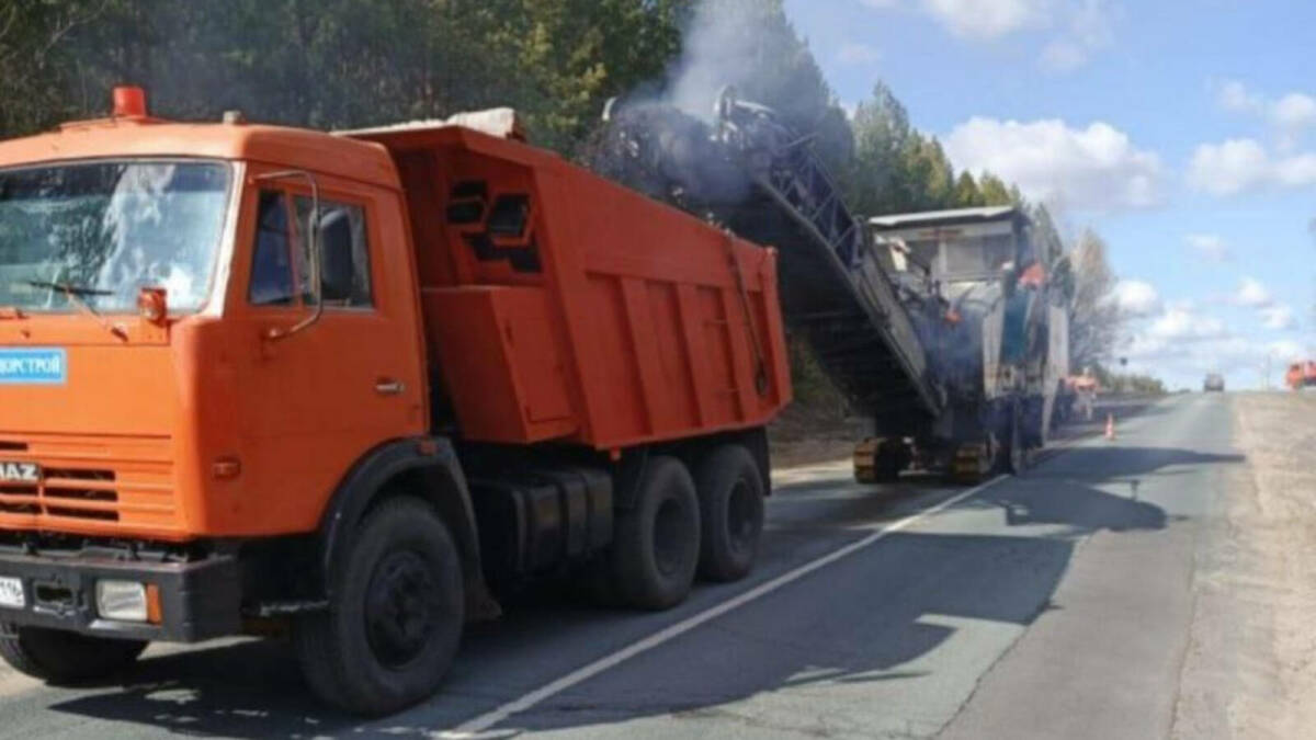 В Татарстане по нацпроекту приступили к ремонту автодороги в Спасском районе