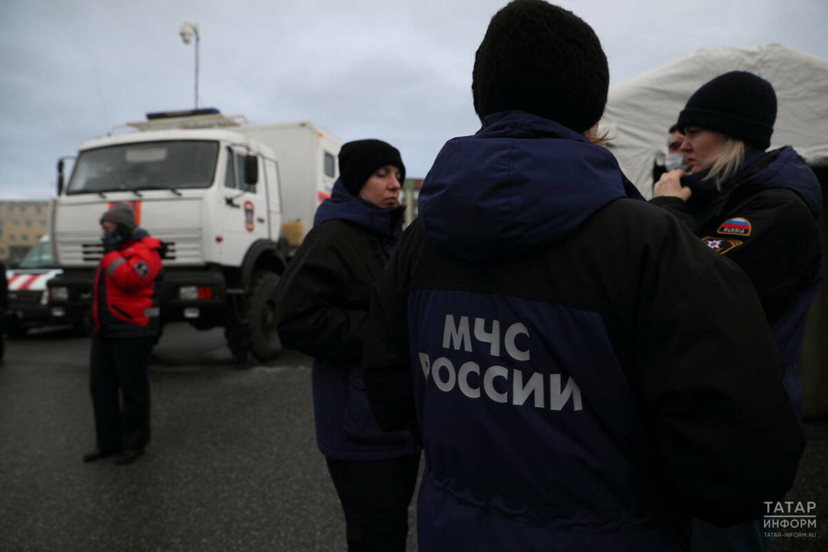 Казанцев просят сохранять спокойствие при виде колонн техники – это учения МЧС