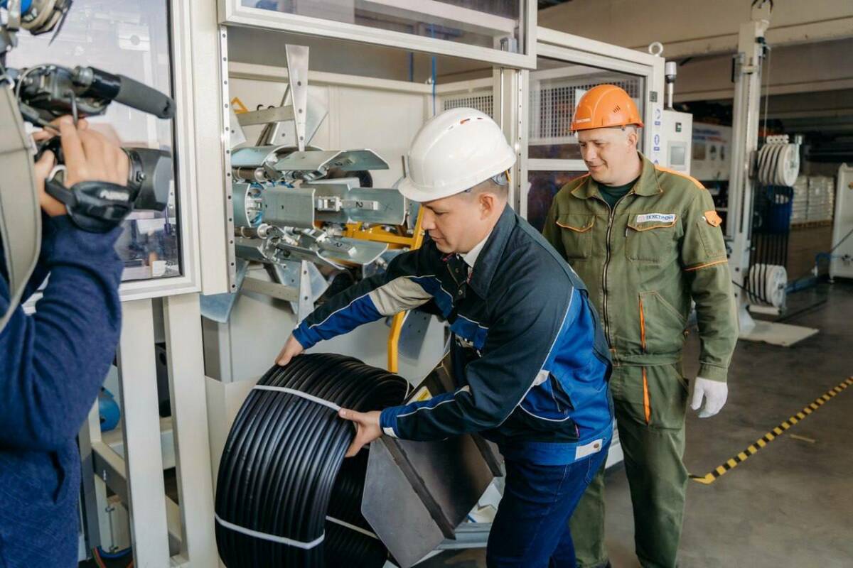 В Татарстане запустили производство трубки для капельного орошения «АгроТех»