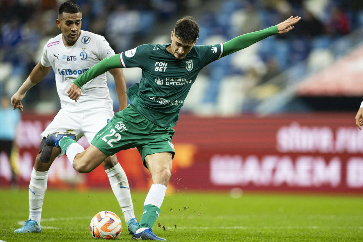 «Рубин» сыграет с московским «Динамо» в гостях