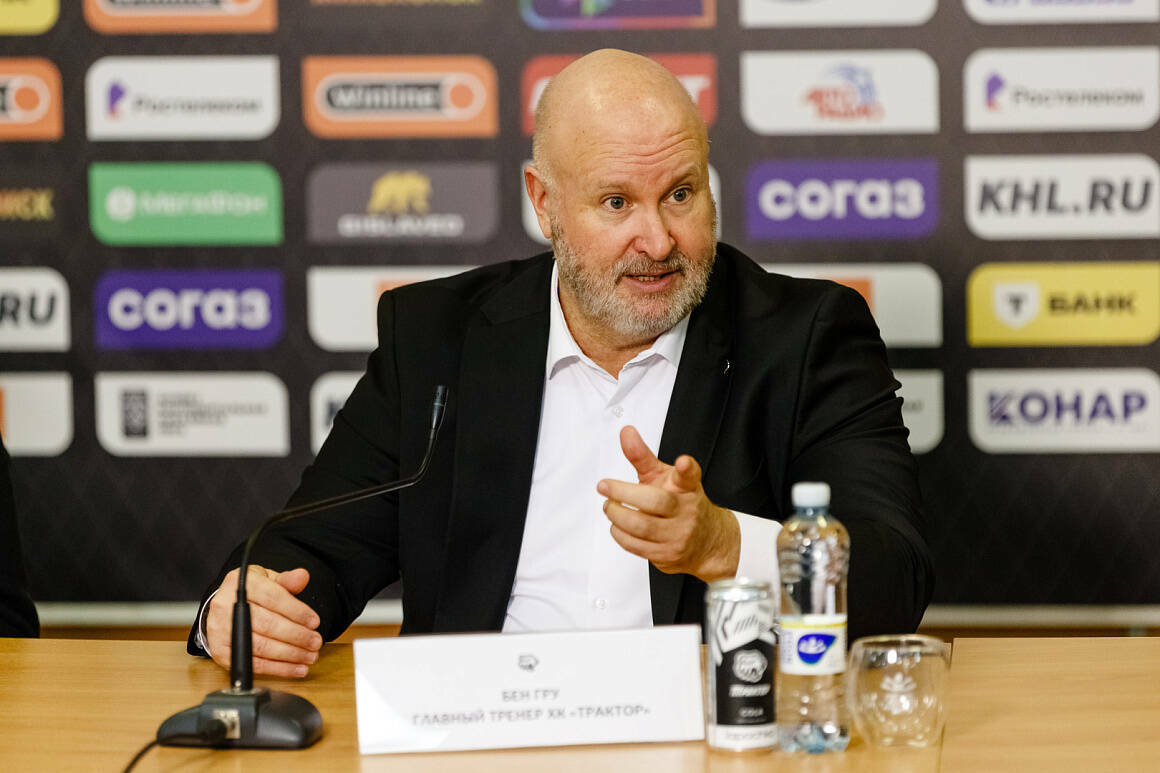 Бенуа Гру высказался о победе «Трактора» над «Адмиралом»