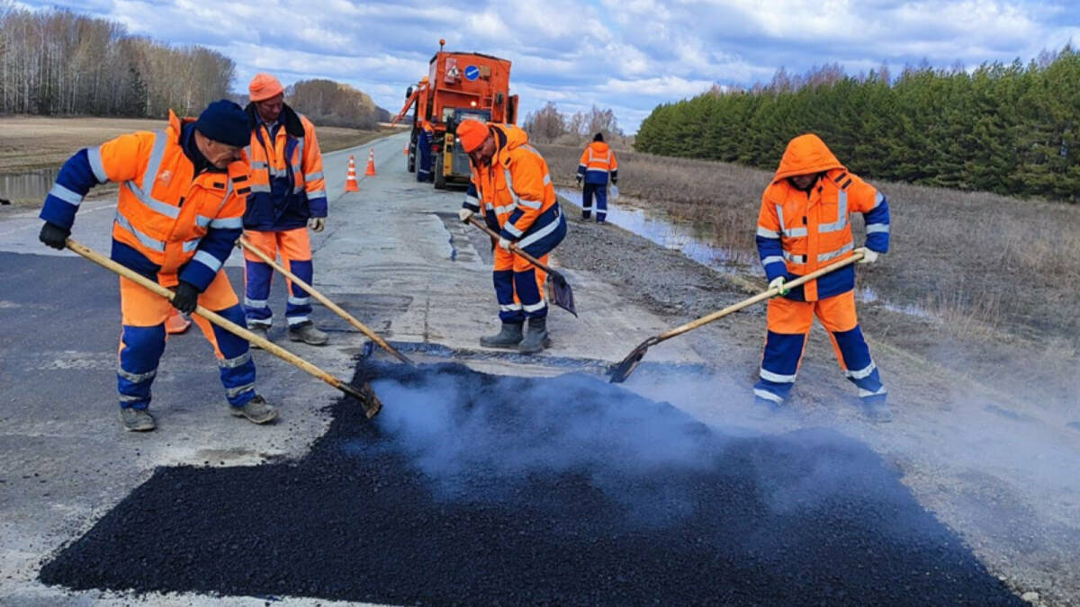 В Татарстане отремонтировали более 196 тысяч кв. м дорог