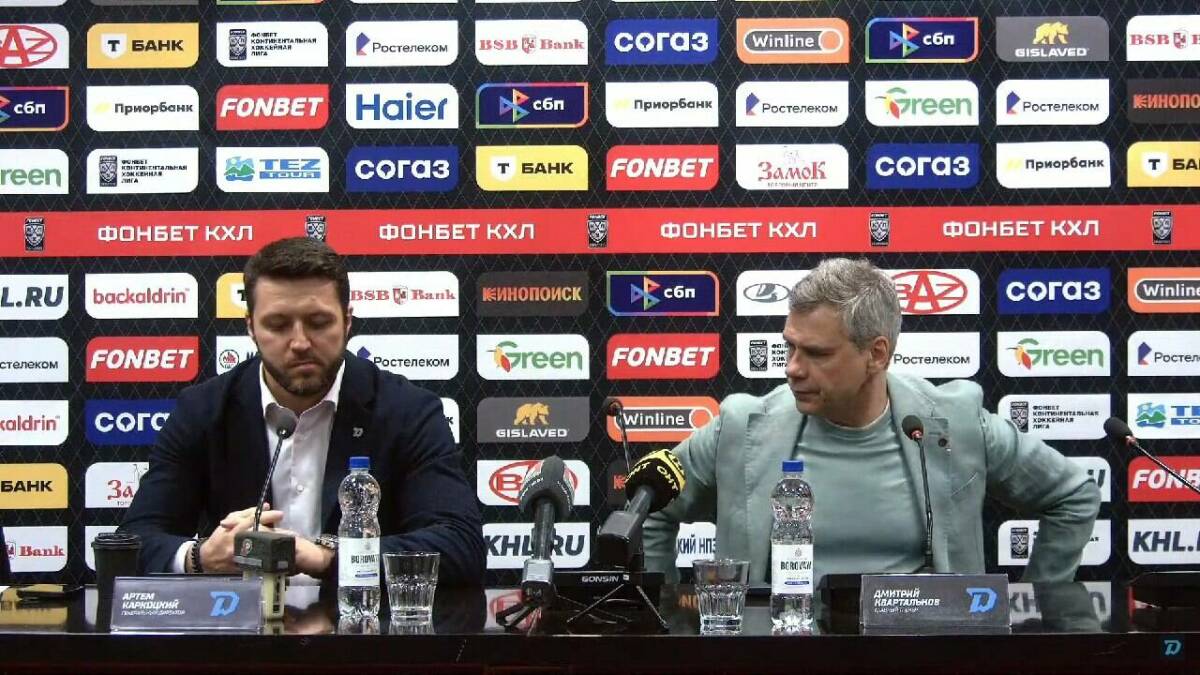 Гендиректор минского «Динамо» Каркоцкий высказался об итогах сезона для своей команды