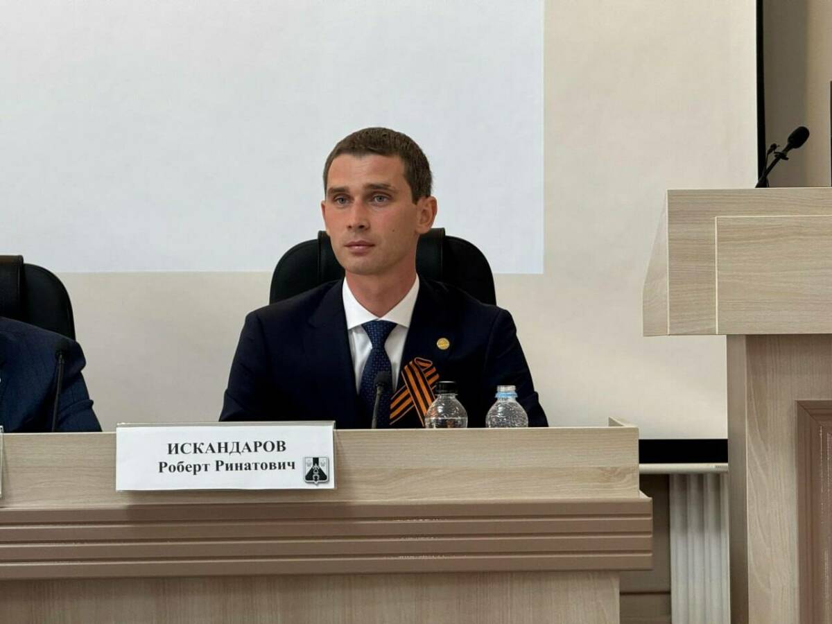 Менделеевск районы башлыгы вазифасын Роберт Искәндәров башкарачак