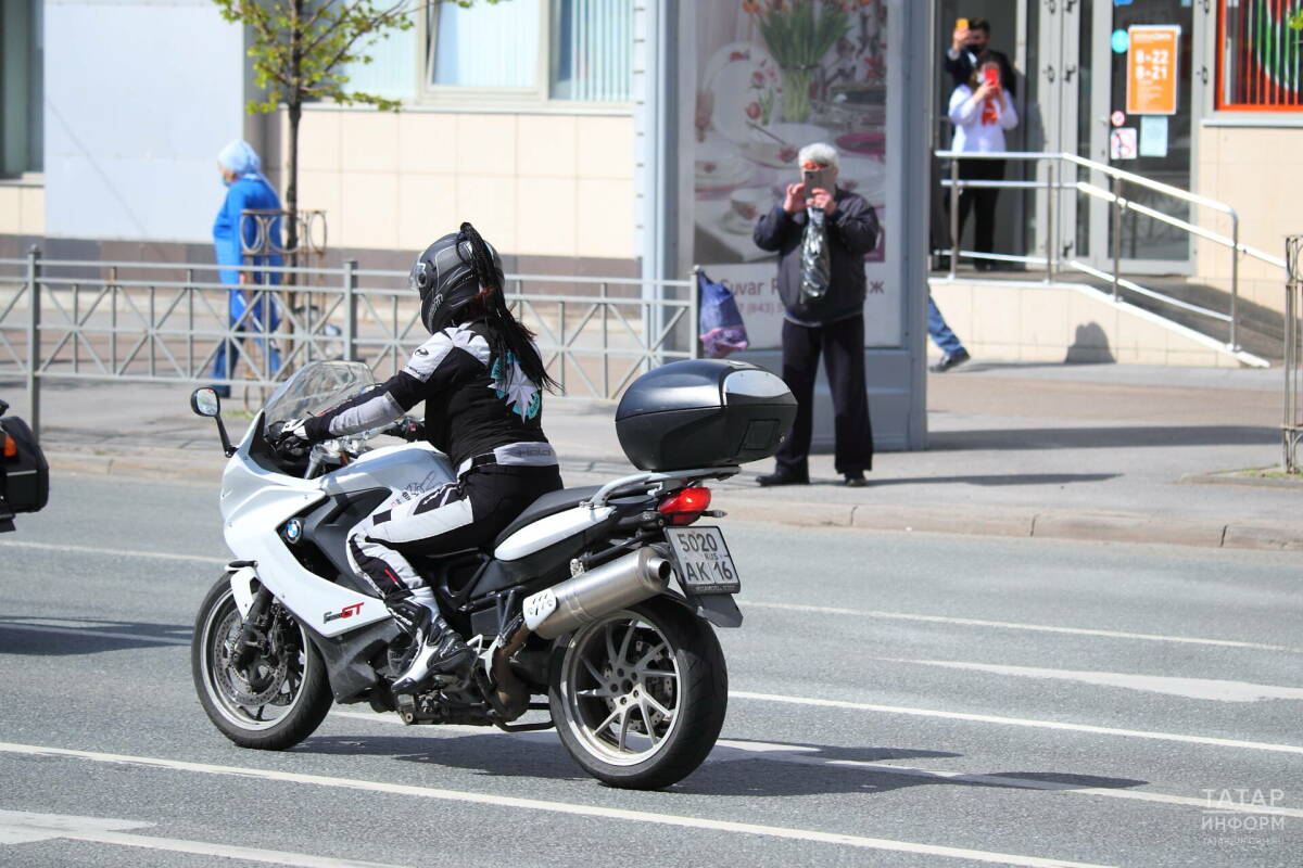 В течение месяца ГАИ Татарстана будет следить за соблюдением ПДД мотоциклистами