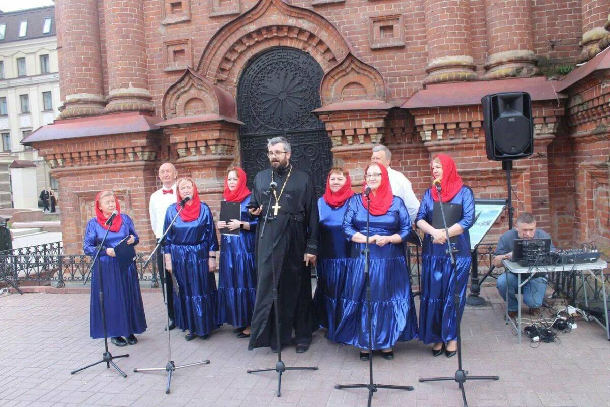На главной пешеходной улице Казани прошел Пасхальный концерт