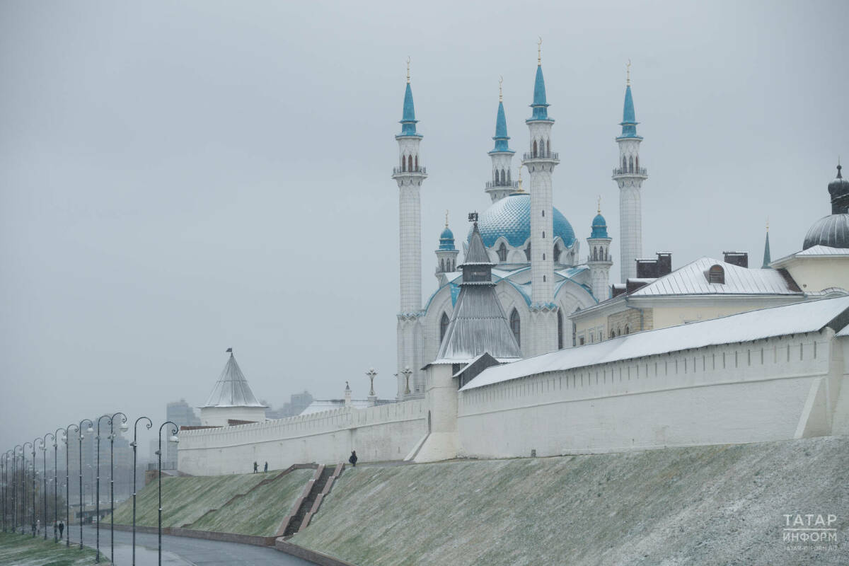 В Татарстане ожидается снег и гололедица, днем потеплеет до +14 градусов