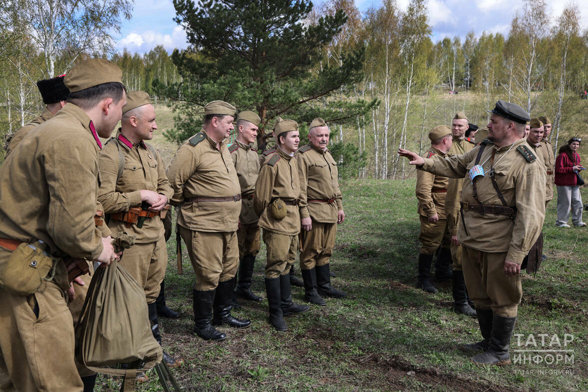 В Чебаксе Советского района Казани провели первую военно-историческую реконструкцию