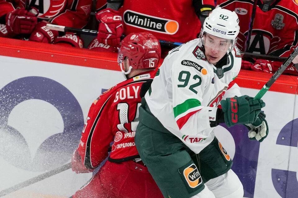 «Ак Барс» уступил «Автомобилисту» в пятом матче плей-офф, не забросив ни одной шайбы