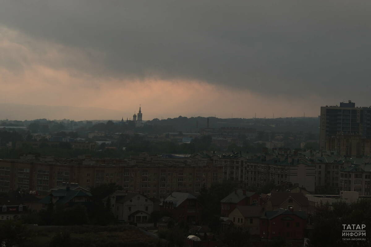 В Татарстане ожидаются небольшие дожди и похолодает до +12 градусов