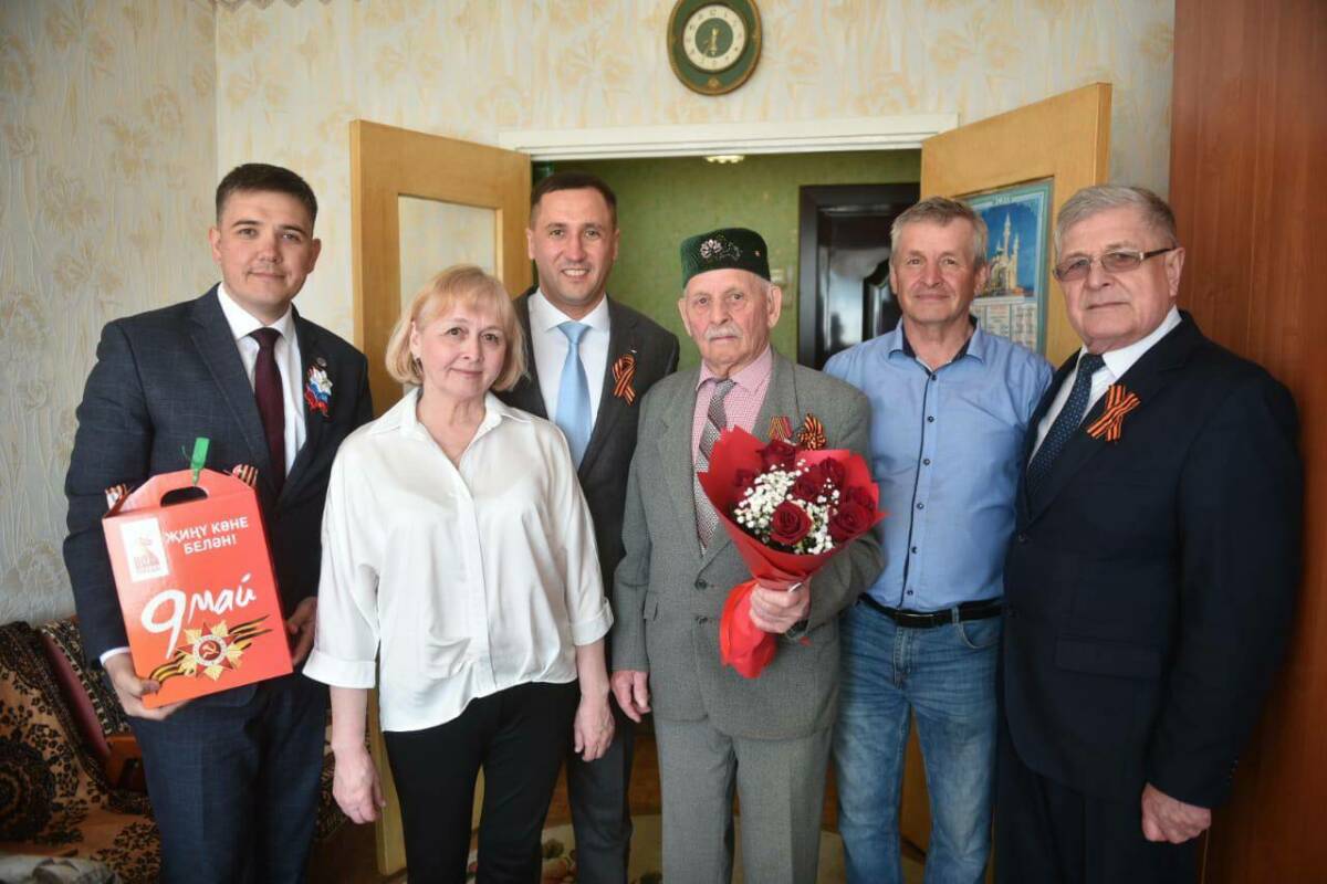 Живые голоса истории: ветераны Челнов приняли поздравления к юбилею Победы