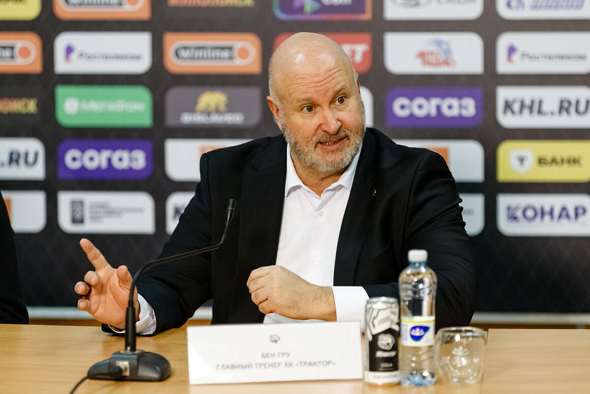 Бенуа Гру прокомментировал выход «Трактора» в 1/4 Кубка Гагарина