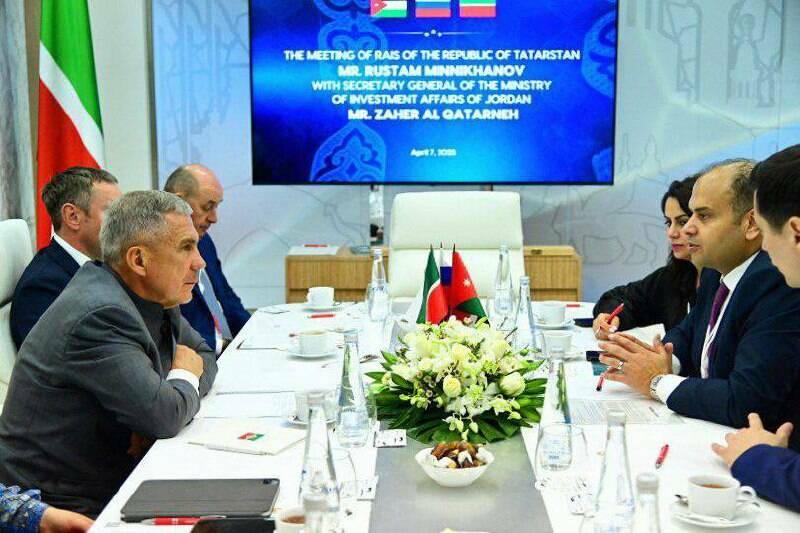 Минниханов об отношениях с Иорданией: У нас огромный потенциал для сотрудничества