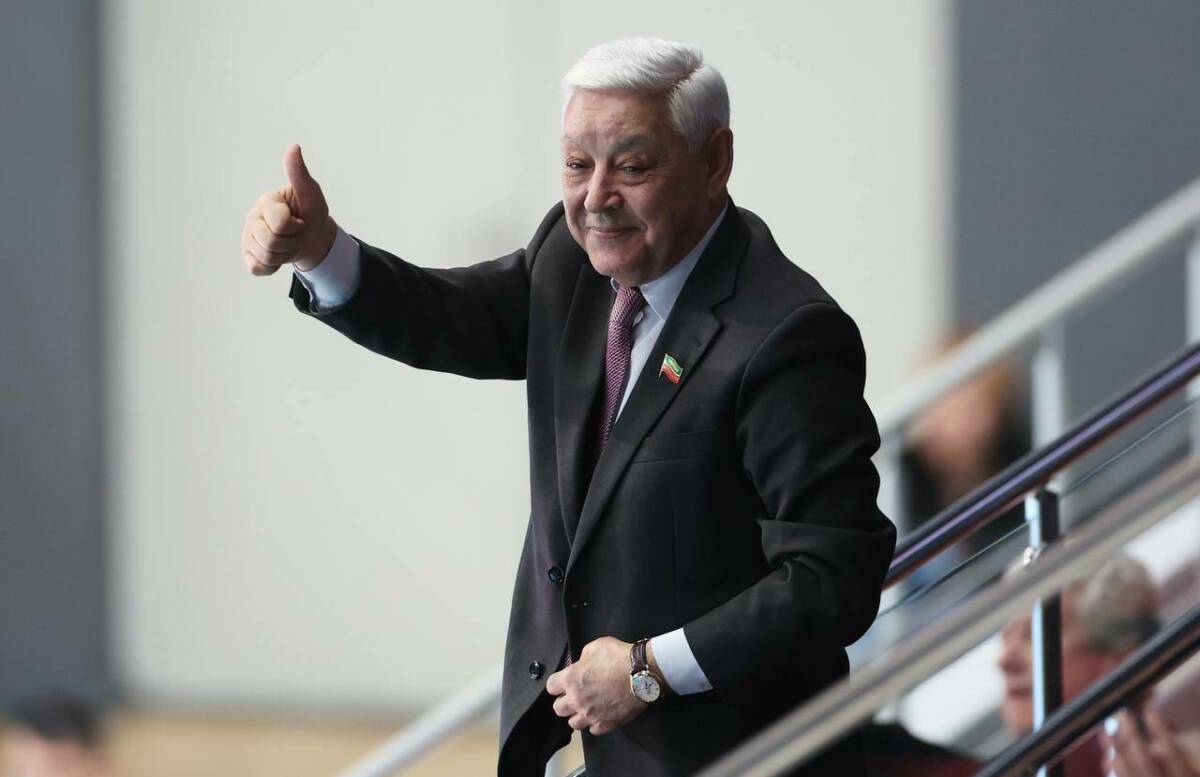 Мухаметшин поздравил ВК «Динамо-Ак Барс» с первой победой в финальной серии ЧР