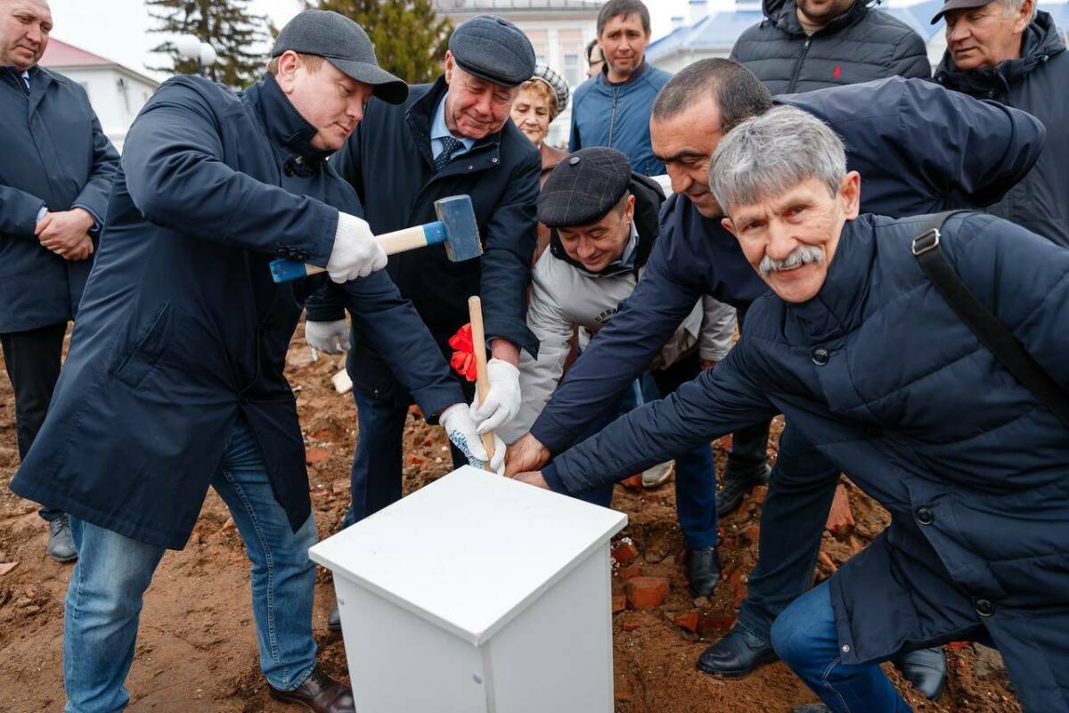 В Мамадыше стартовало строительство Аллеи Славы