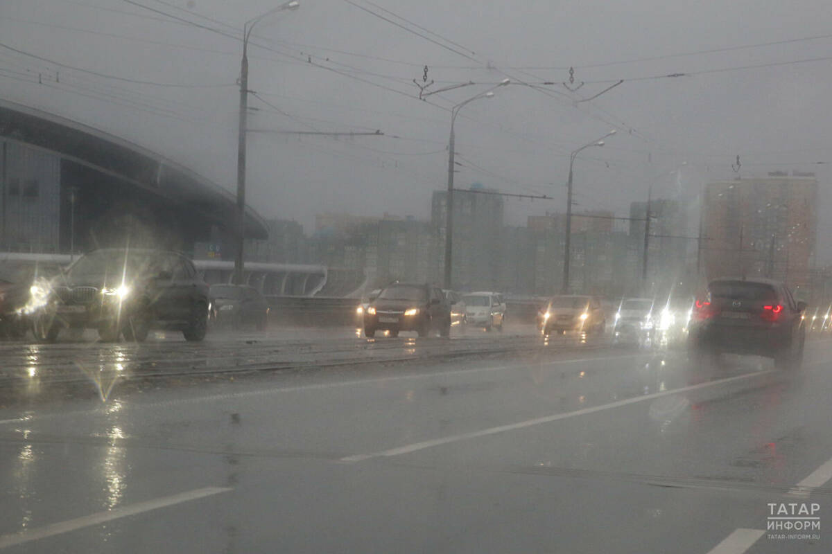 В Татарстане ожидаются дожди, штормовой ветер и до 10 градусов тепла