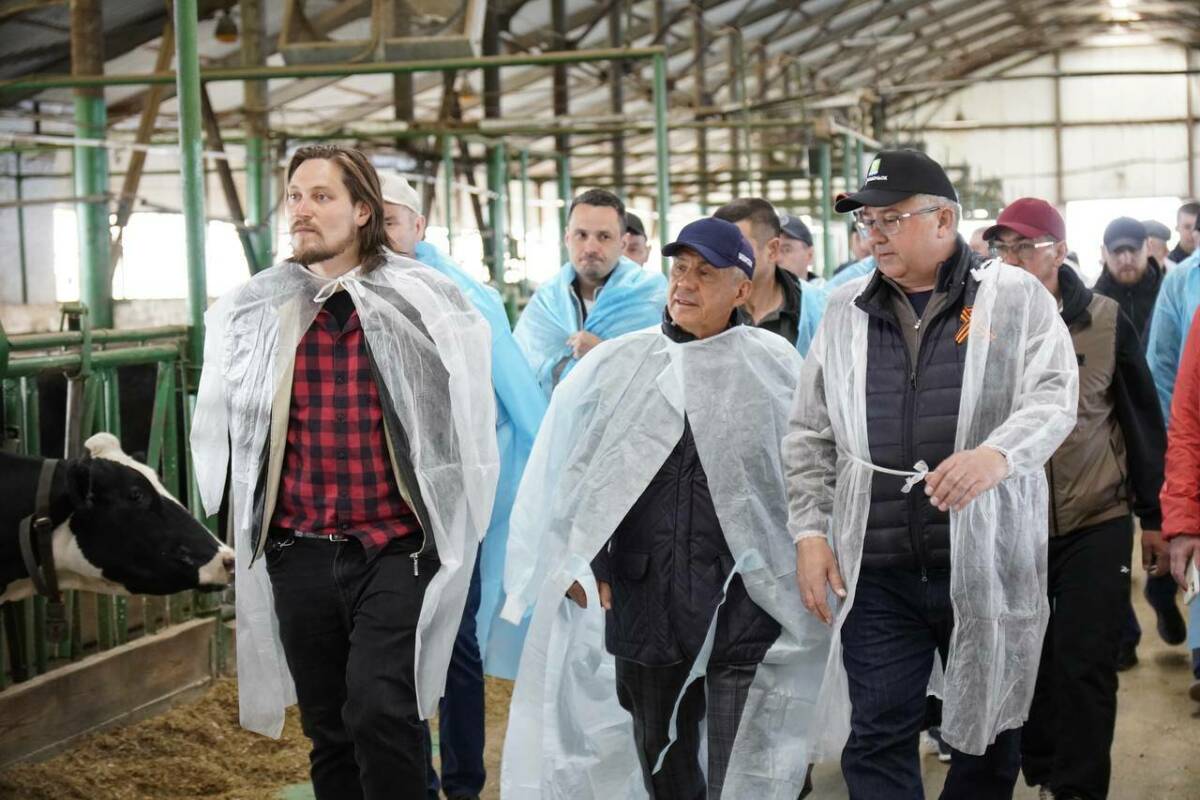 Минниханов совершает рабочую поездку в  Зеленодольский и Верхнеуслонский районы РТ