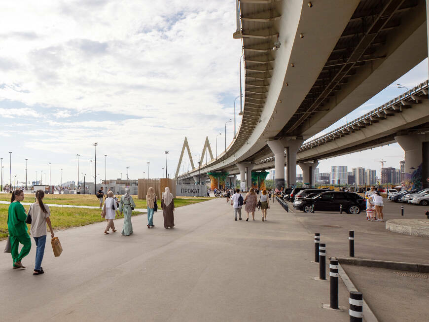 Парковка возле экстрим-парка «Урам» будет закрыта на время проведения КаzanForum