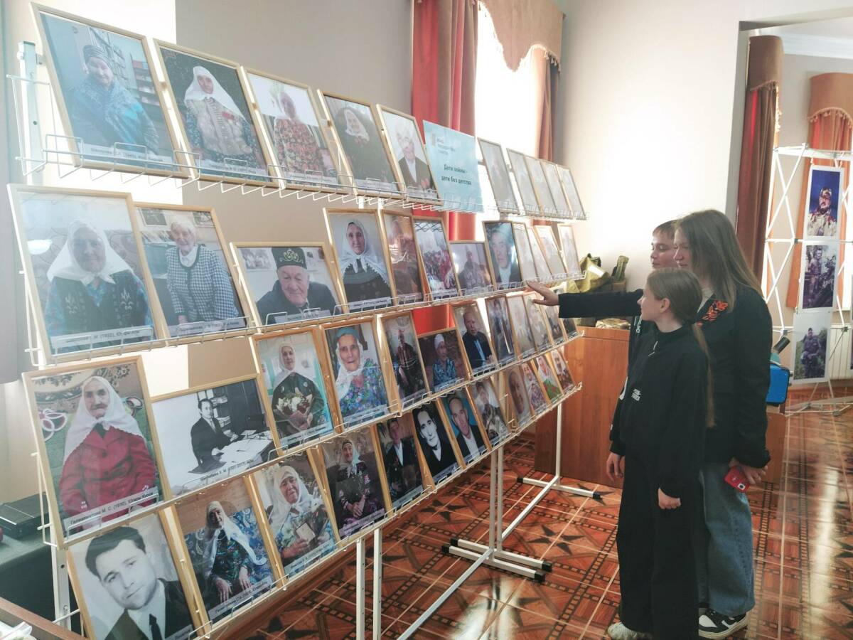 «Детство, украденное войной»: в музее «Казан арты» в Арске открылась выставка