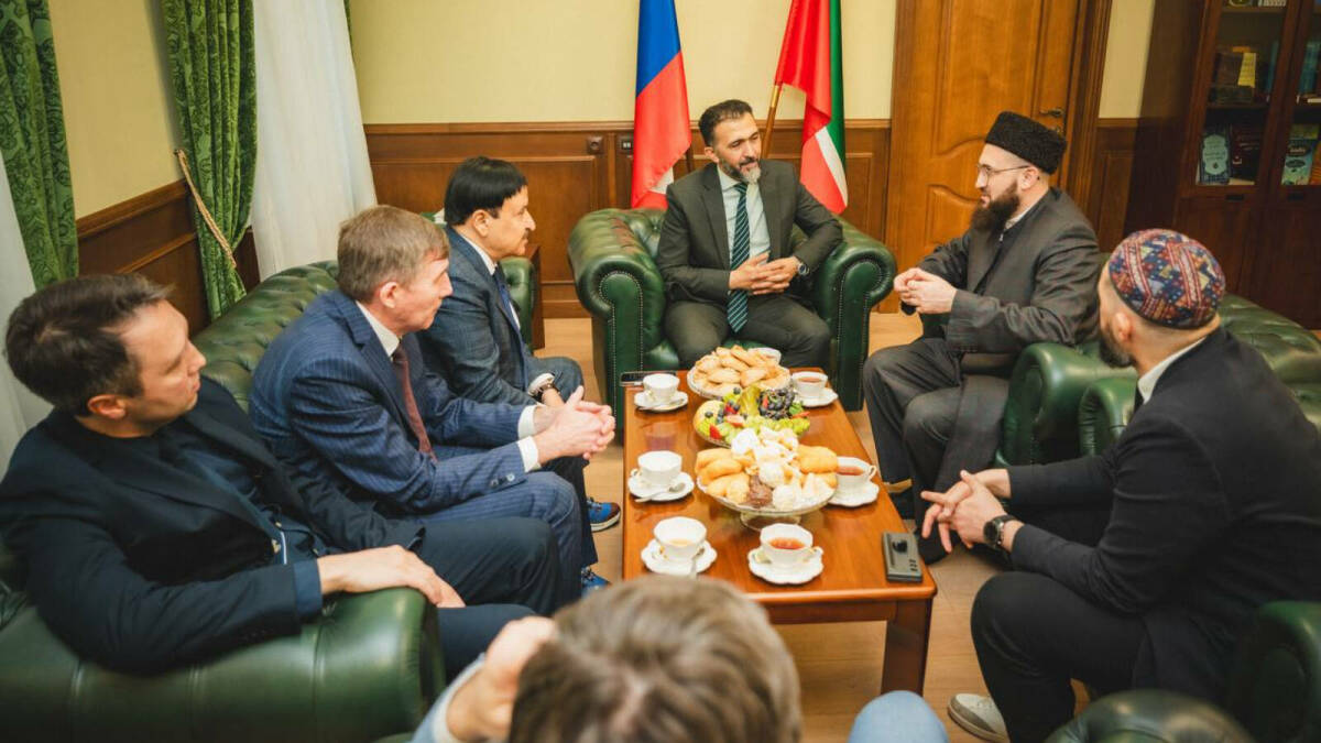 В Казани прошли встречи с Шейхом Ибрагимом бен Халифой Аль Халифой из Бахрейна