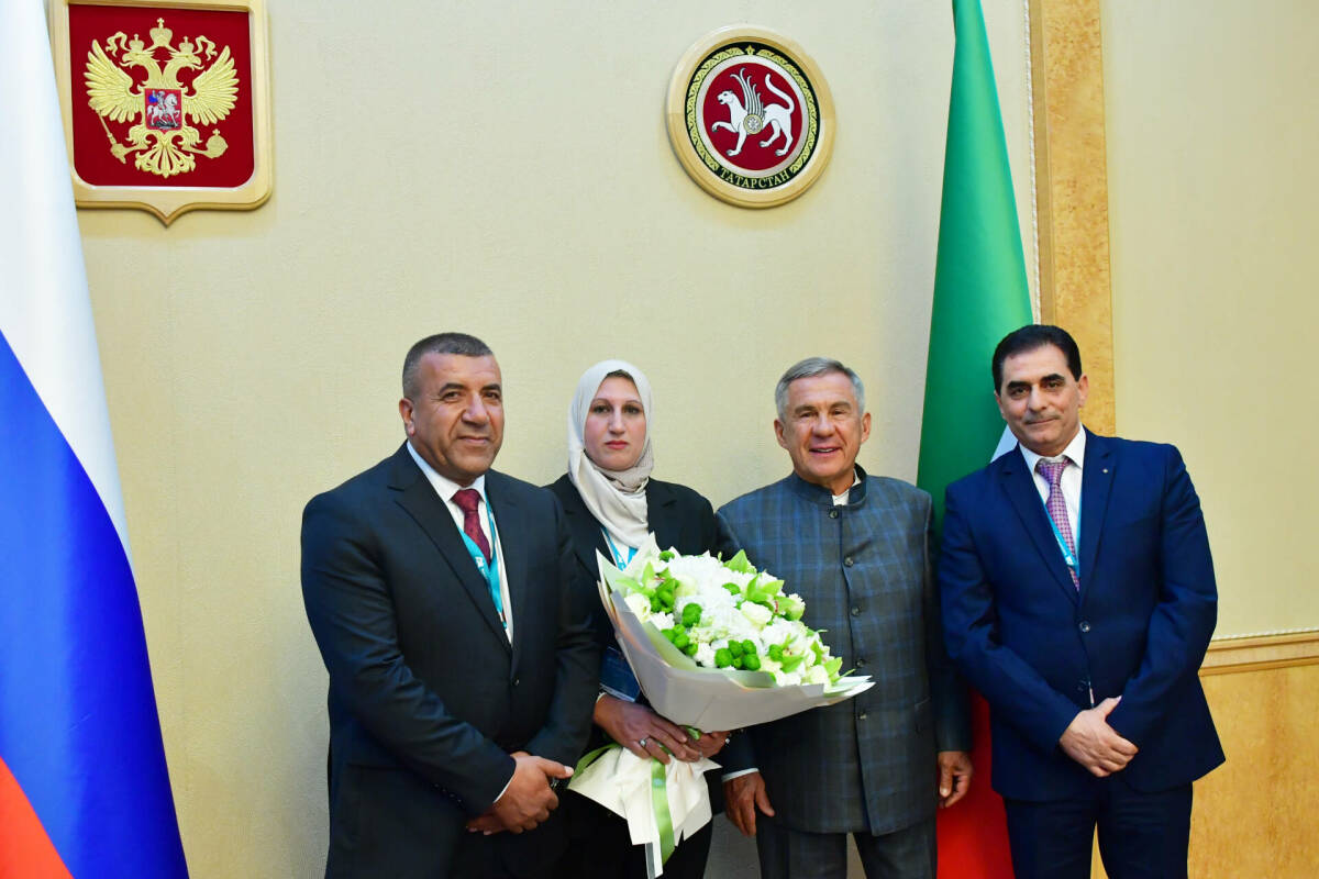 Рустам Минниханов встретился с губернатором провинции Хеврон